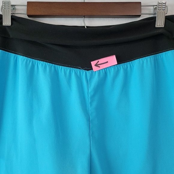 CHEROKEE Women’s Scrub Pants Plus Size 1XL Style 2074 Teal Stretch Waist - Picture 5 of 16